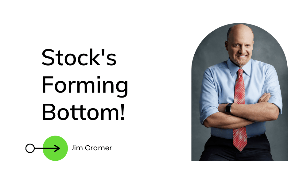 Stock Market Will Likely Be Forming A Bottom, Jim Cramer!