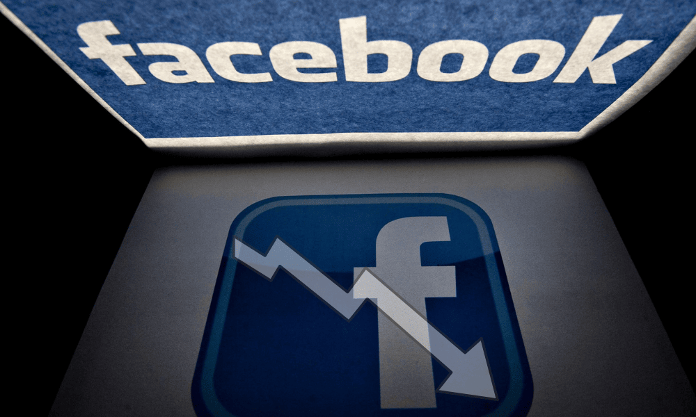 Facebook Shares Dips More Than 20% While Staying On Weak Earnings!